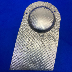 Fan heat shield protection Lancia Delta Gr.A