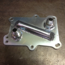 Oil radiator plate 500 Abarth