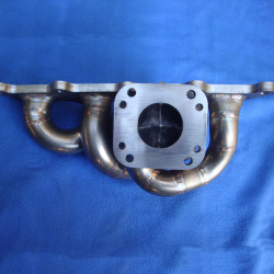 Exhaust manifold for 500 Abarth and Grande Punto Abarth.
