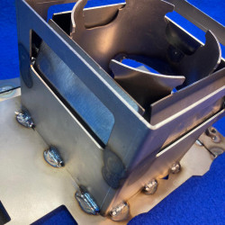 4 WD sump baffle plate Ford Escort / Sierra Cosworth