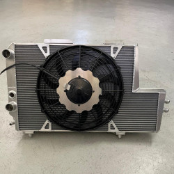 Kit Gr.A water / oil radiators + fan Lancia Delta integrale