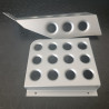 Aluminium Driver Foot Rest Plates for Subaru Impreza Group A